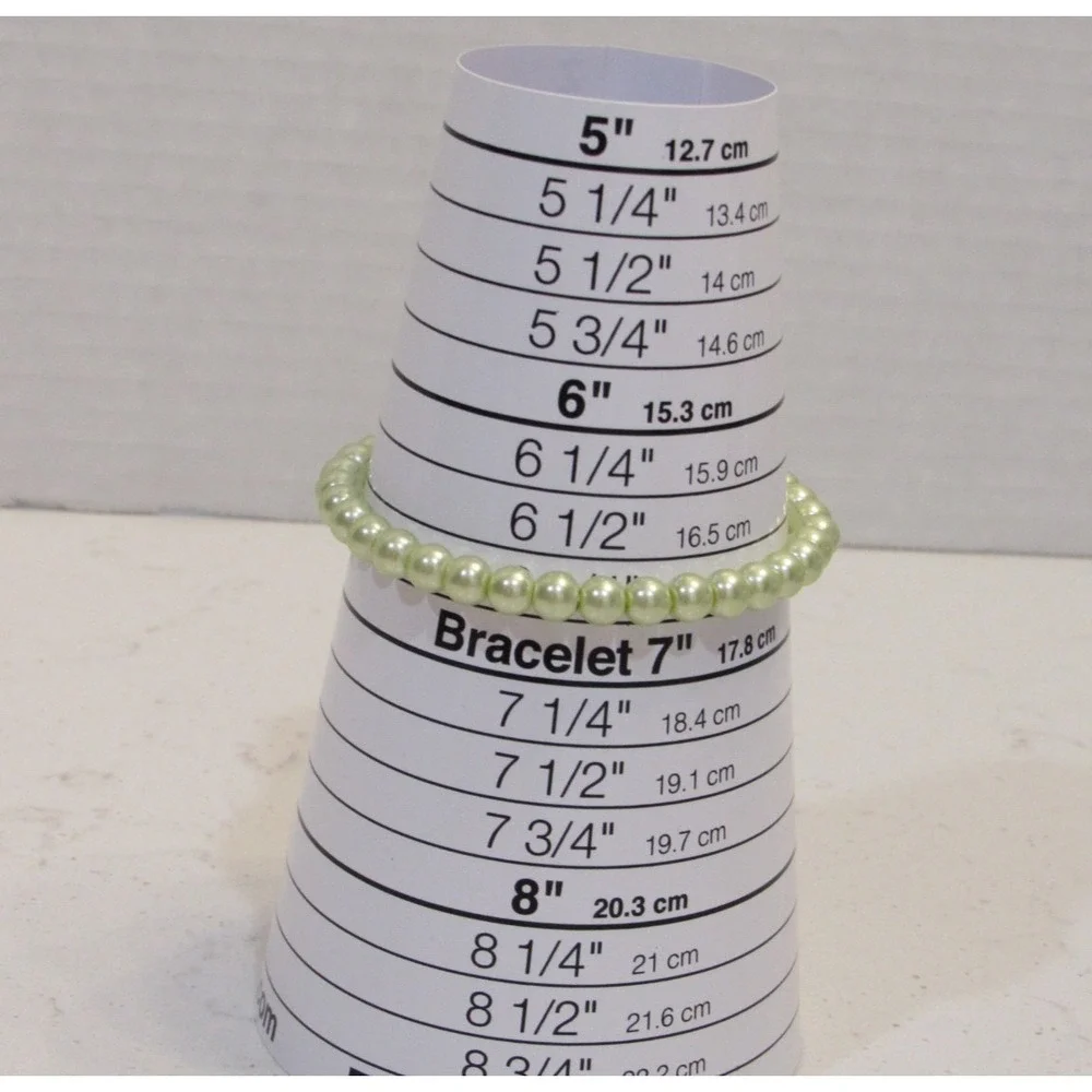 2 Beaded Stretch Bracelet Retro Quiet Luxury Twins Dressy Wedding Coquette‎